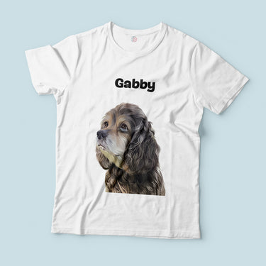 Modern Pet Portrait Tee